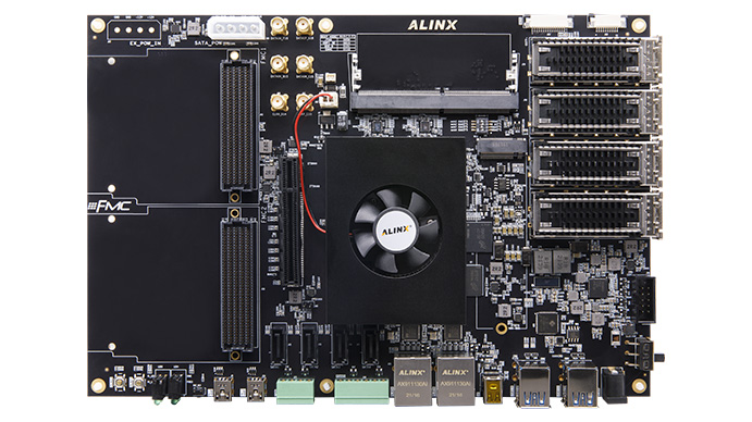 AMD xilinx Zynq UltraScale+ MPSoC XCZU19EG development board & Kit, system-on-chip, SoC, Z19